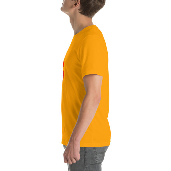 Red Semicolon T-Shirt – Mental Health Awareness Tee | Soft & Stylish Cotton Shirt - Image 7